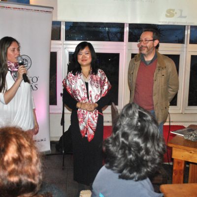 La actividad se realizó en el Café Olimpia, Osorno.