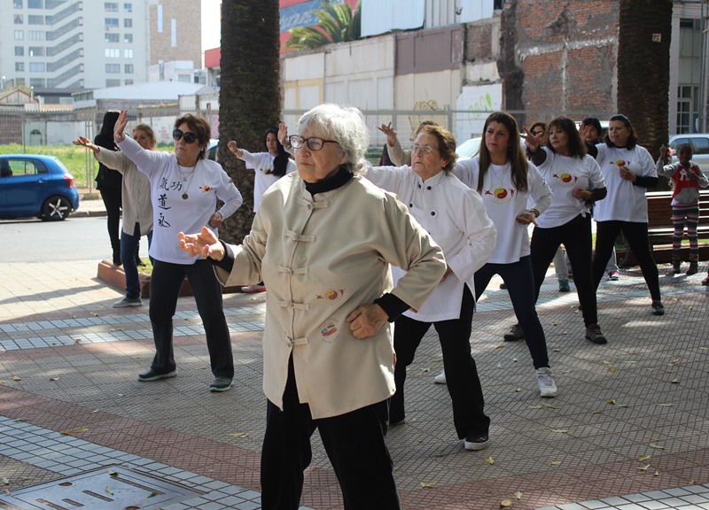 voluntaria Tai Chi